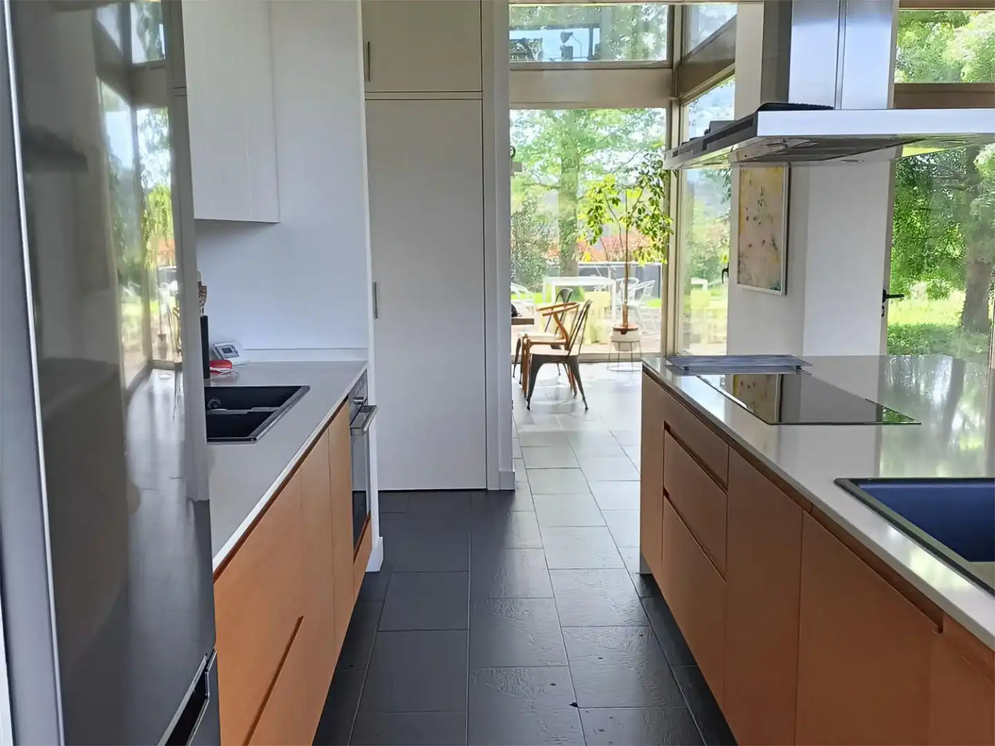 Houses for sale in Carantona, 22a, Miño Kitchen of Houses for sale in Miño with Swimming Pool