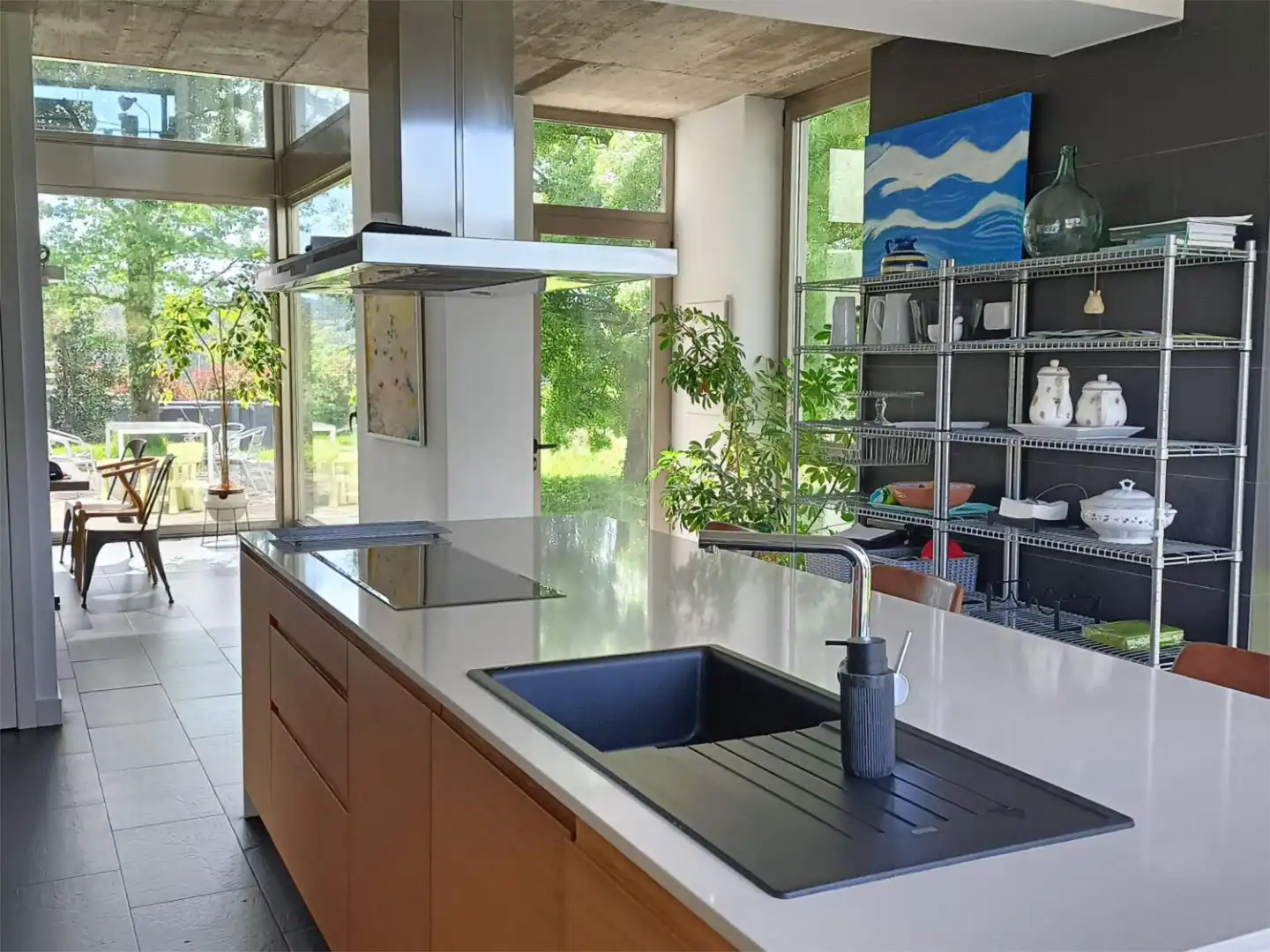 Houses for sale in Carantona, 22a, Miño Kitchen of Houses for sale in Miño with Swimming Pool