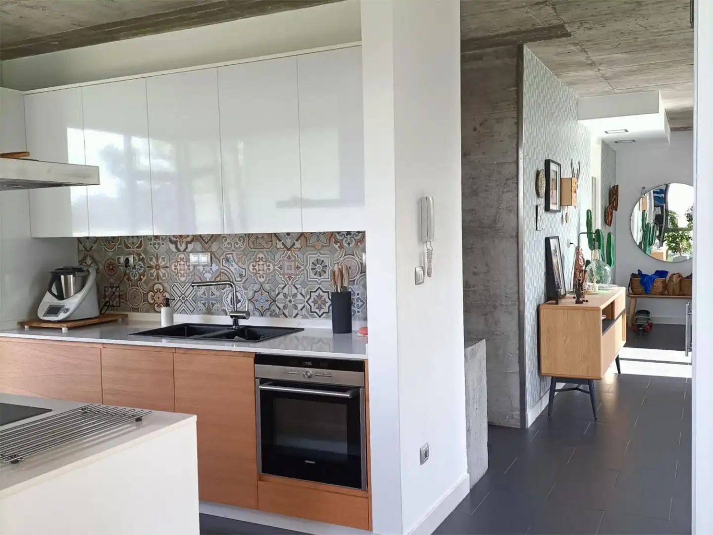 Houses for sale in Carantona, 22a, Miño Kitchen of Houses for sale in Miño with Swimming Pool