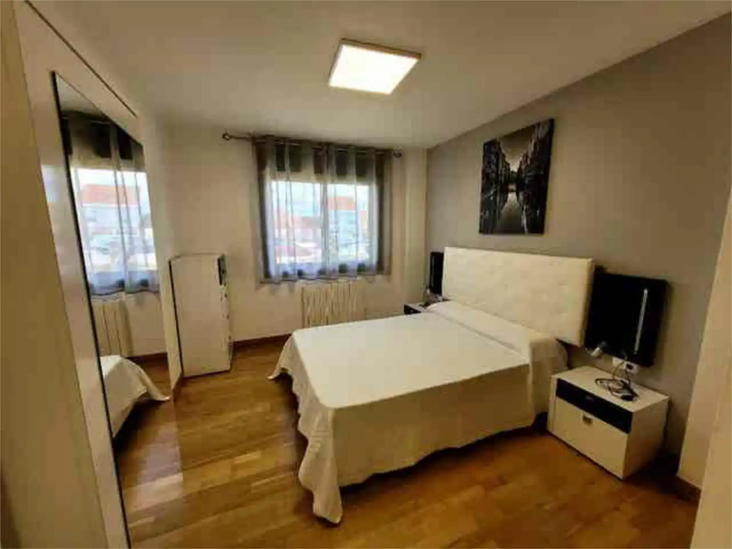 Schlafzimmer von Wohnung zur Miete in A Illa de Arousa  mit Heizung, Privatgarten und Möbliert