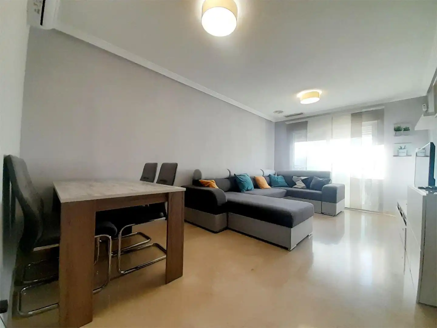 Piso en venta en Carrer de la Purisima, 21, Torrellano Sala de estar de Piso en venta en Elche / Elx con Aire acondicionado