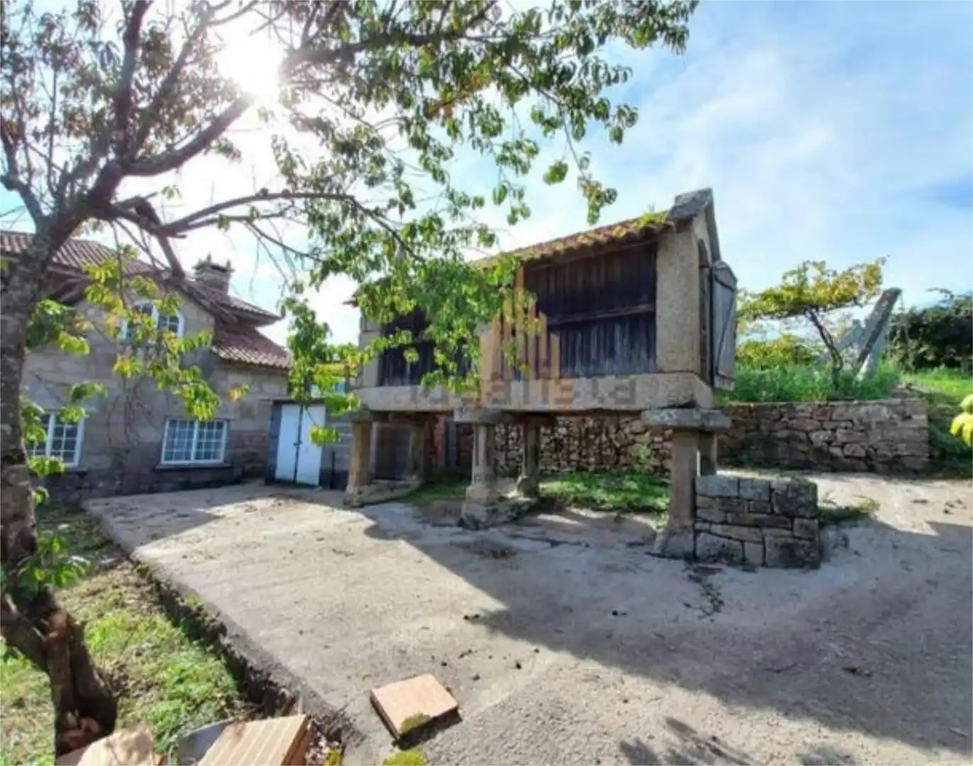 Exterior view of Detached homes for sale in Vilanova de Arousa  with Heating, Private garden and Terrace
