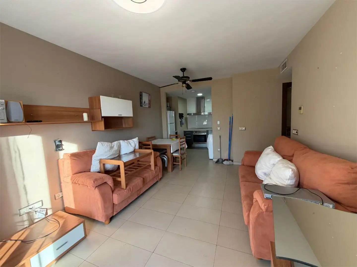 Sala de estar de Piso en venta en La Nucia con Aire acondicionado, Amueblado y Parking comunitario