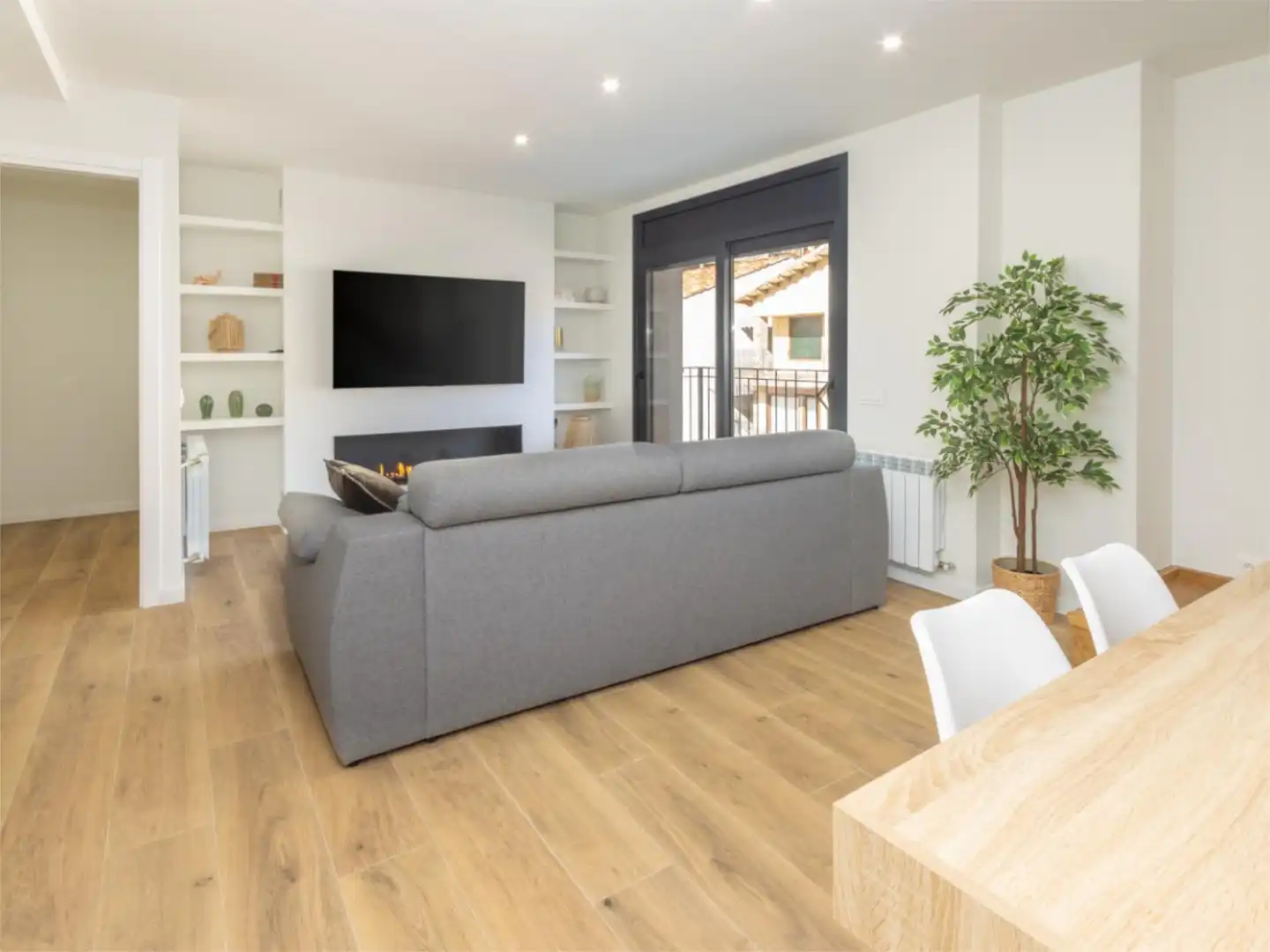 Living room of Duplexes for sale in Camprodon  with Heating, Storage room and Balcony