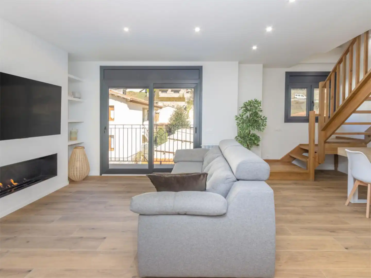 Living room of Duplexes for sale in Camprodon  with Heating, Storage room and Balcony