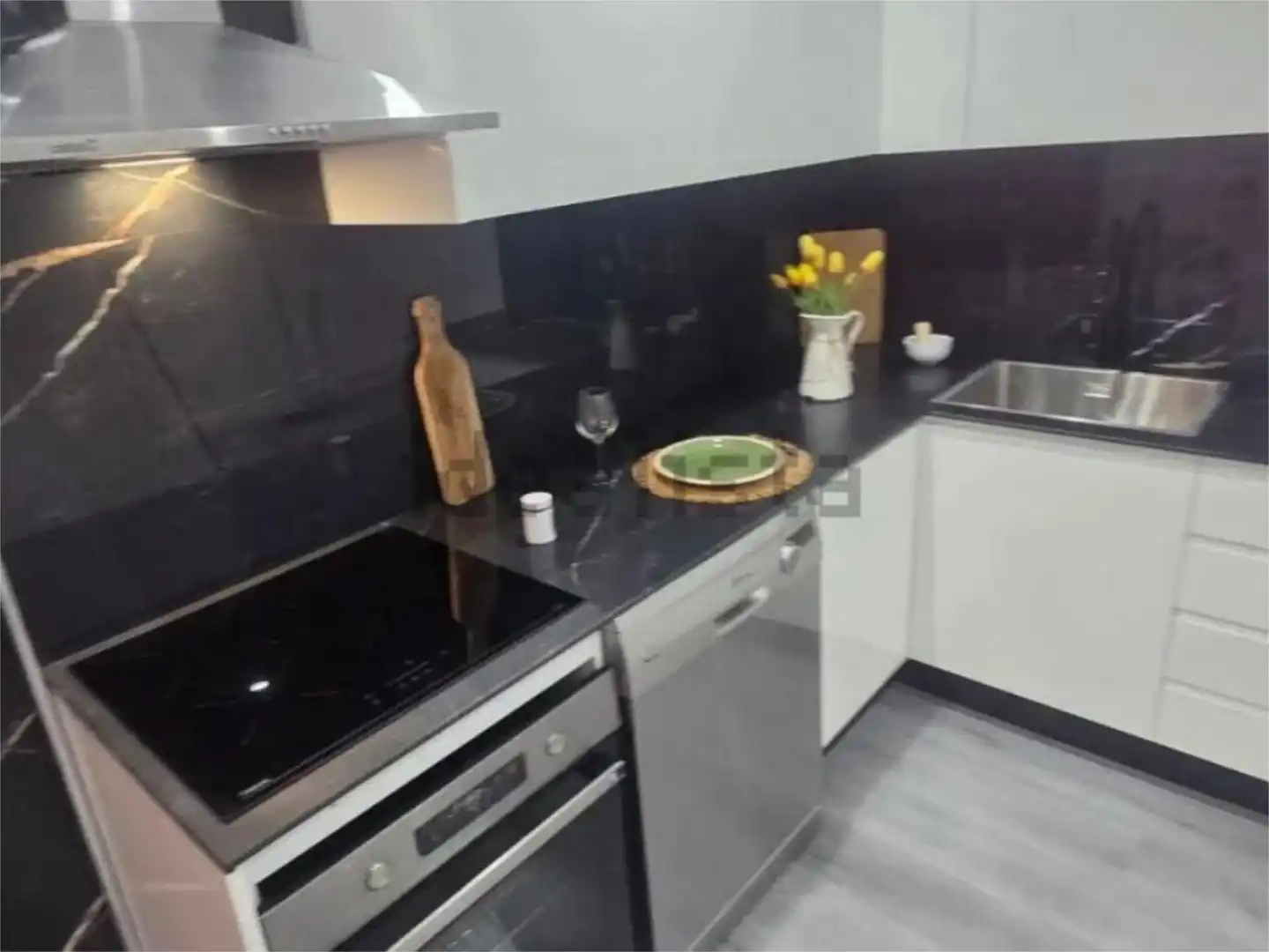 Kitchen of Flat for sale in Vigo   with Terrace