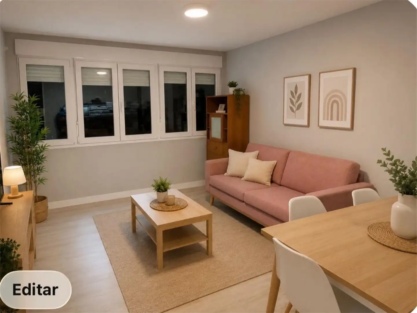 Living room of Flat for sale in Madrid  with Air Conditioner and Heating