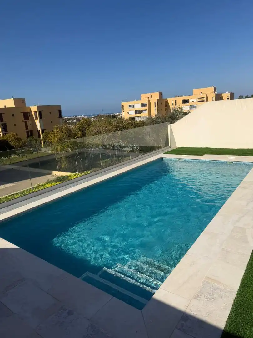 Detached homes for sale in Calle Desembarco, 4, Almerimar Swimming pool of Detached homes for sale in El Ejido with Air Conditioner, Terrace and Swimming Pool