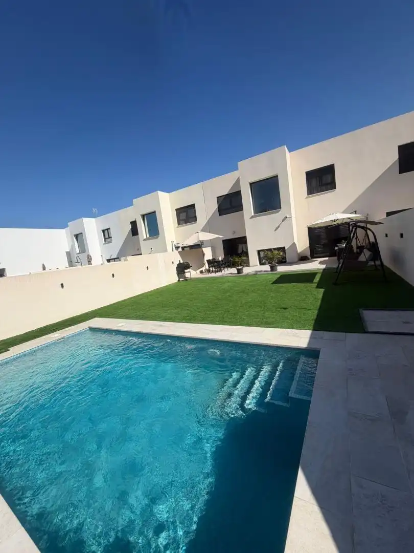 Swimming pool of Detached homes for sale in El Ejido  with Air Conditioner, Heating and Private garden