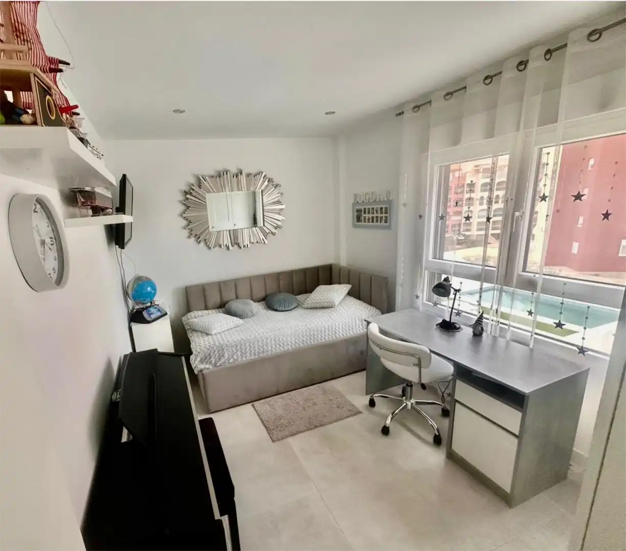 Detached homes for sale in Calle Desembarco, 4, Almerimar Bedroom of Detached homes for sale in El Ejido with Air Conditioner, Terrace and Swimming Pool