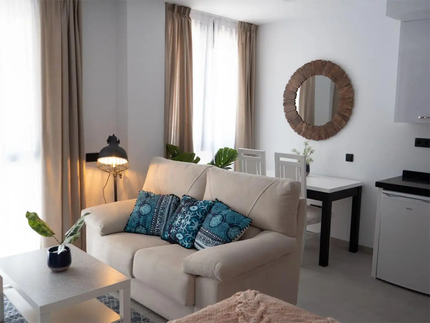 Wohnungen zum Verkauf in Calle Dávila Bertoli, 20, Loma de los Riscos Wohnzimmer von Wohnungen zum Verkauf in Torremolinos mit Klimaanlage, Terrasse und Schwimmbad