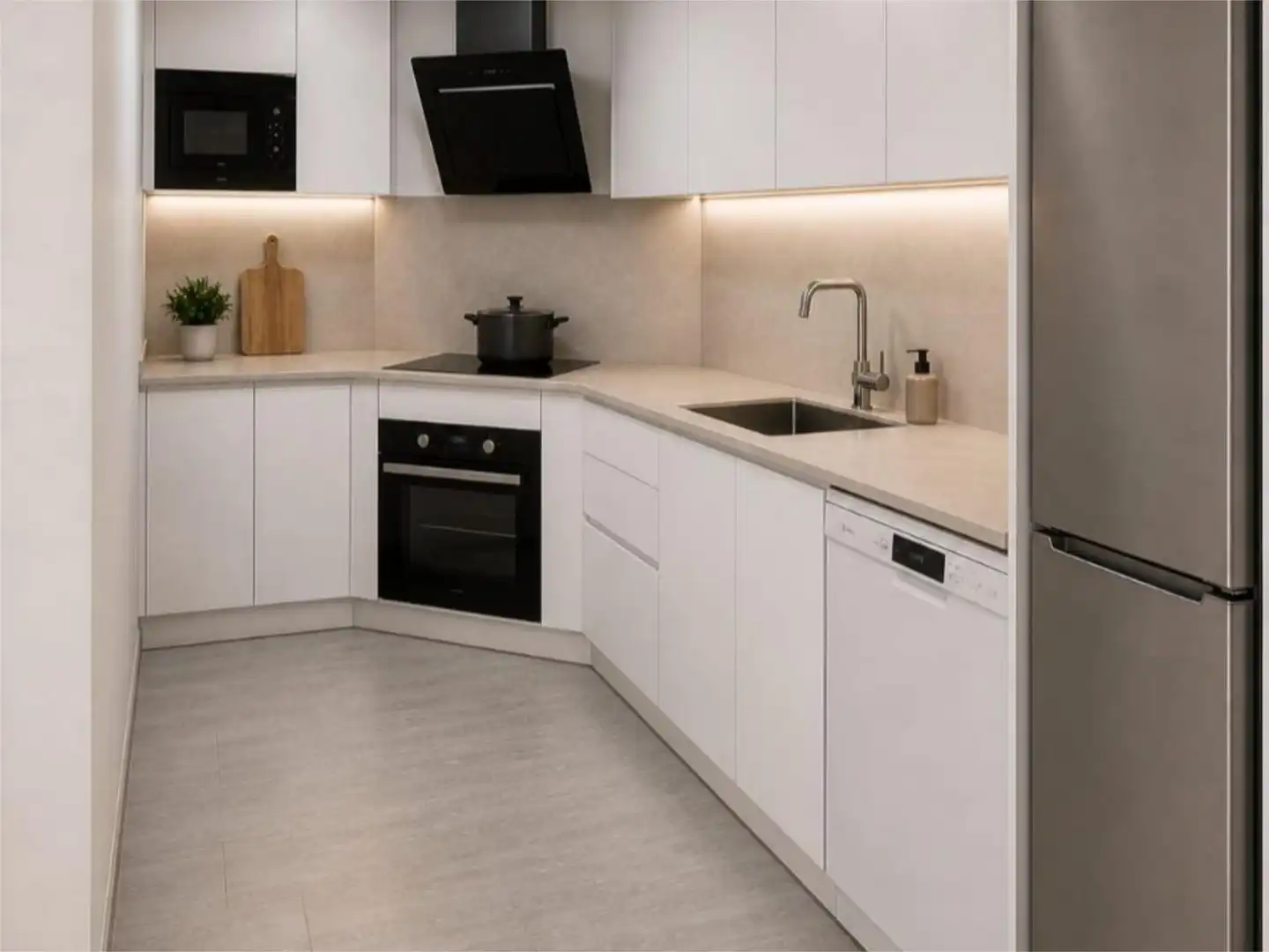 Kitchen of Flat for sale in Santa Lucía de Tirajana  with Community parking and Video intercom