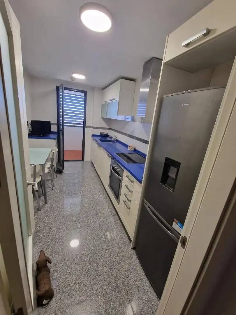 Kitchen of Flat for rent in Mairena del Aljarafe  with Heating, Private garden and Parquet flooring
