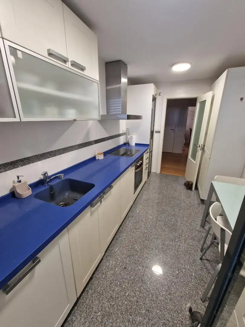 Kitchen of Flat for rent in Mairena del Aljarafe  with Heating, Private garden and Parquet flooring