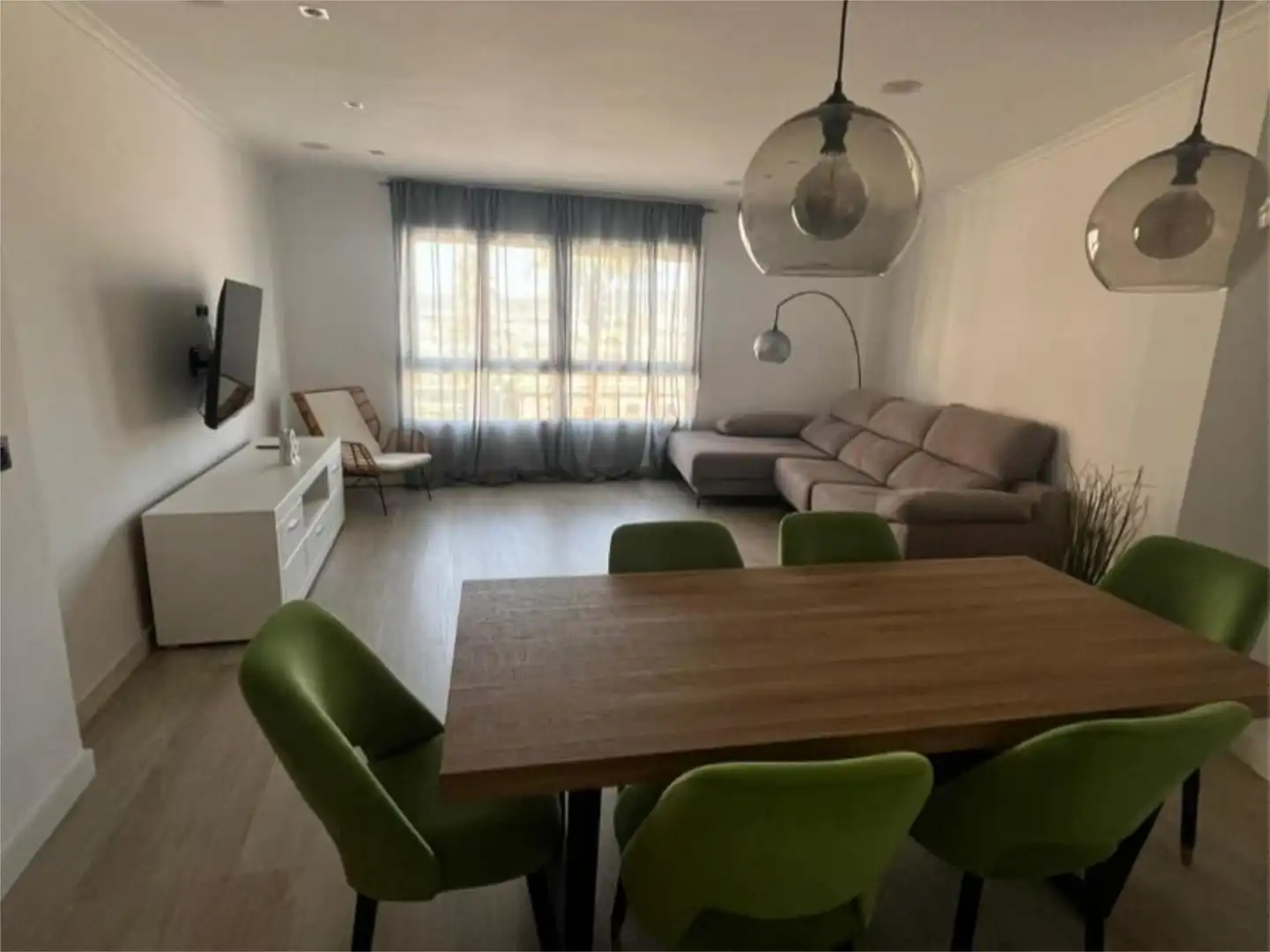 Sala de estar de Piso en venta en Xàtiva con Aire acondicionado y Parquet