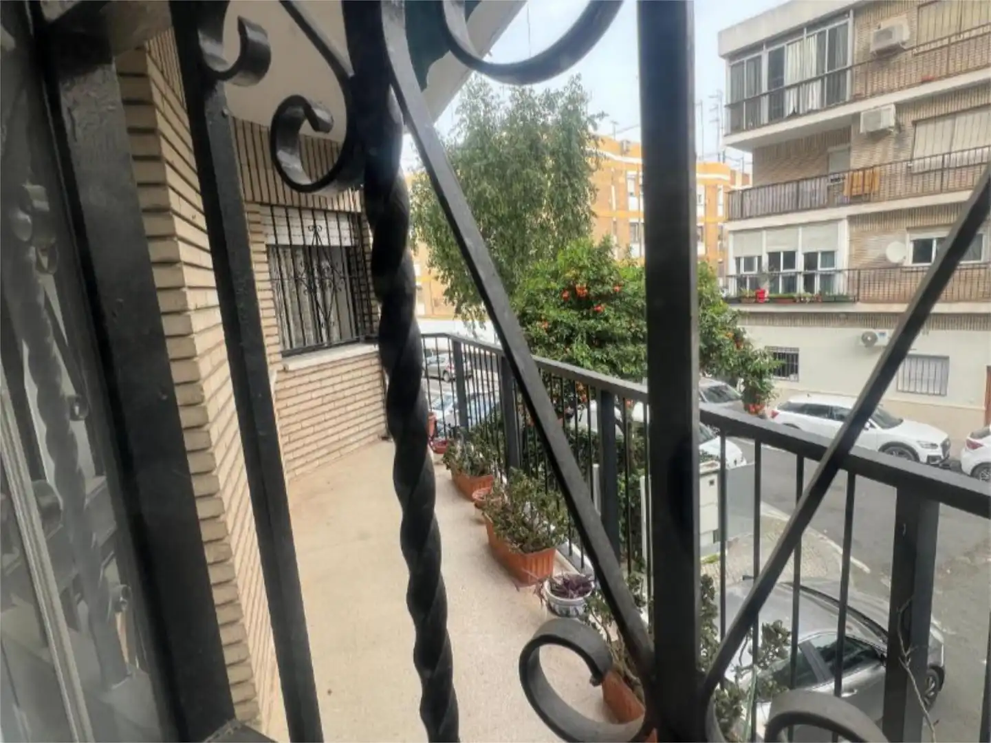 Balcony of Flat for sale in Sevilla  with Furnished and Community parking