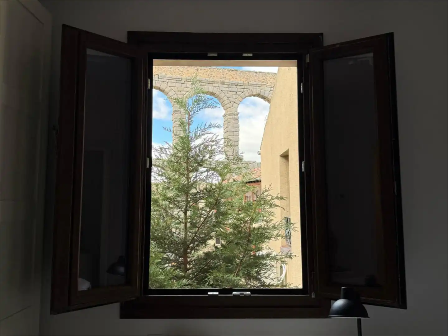 Terraza de Piso de alquiler en Segovia con Calefacción, Amueblado y Balcón
