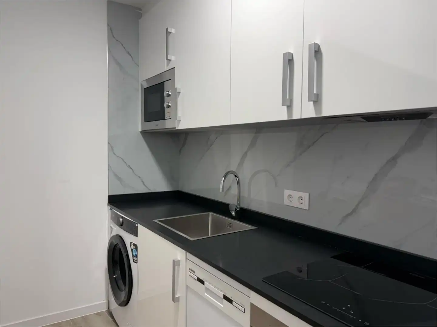 Cocina de Piso de alquiler en Segovia con Calefacción, Amueblado y Balcón