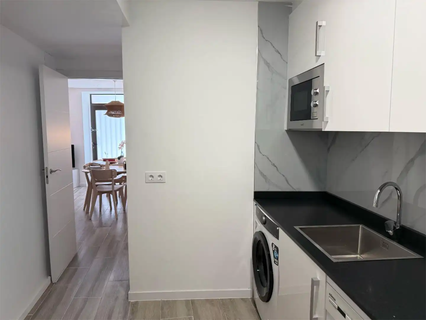 Cocina de Piso de alquiler en Segovia con Calefacción, Amueblado y Balcón