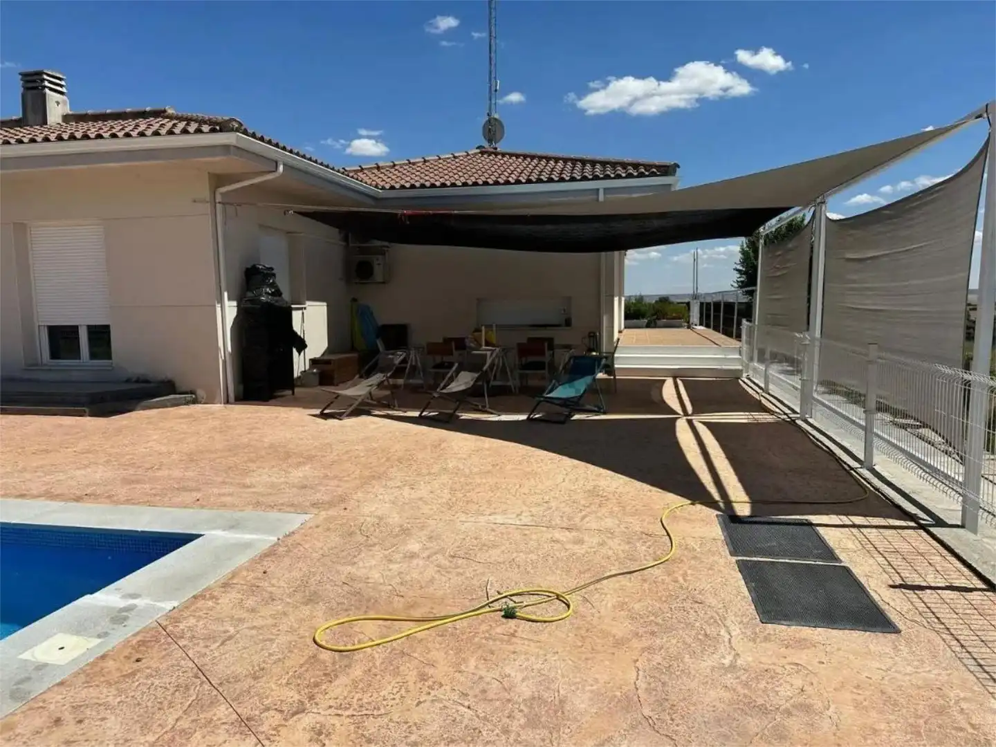 Casa o xalet en venda a Calle Río Jarama, 10, Villarejo de Salvanés Terrassa de Casa o xalet en venda en Villarejo de Salvanés amb Aire condicionat, Terrassa i Piscina