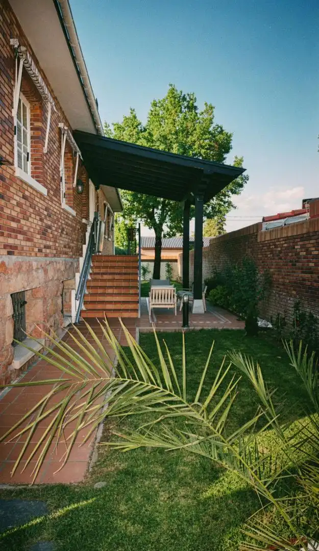 Terrassa de Casa o xalet per a compartir en Collado Villalba amb Calefacció, Jardí privat i Terrassa