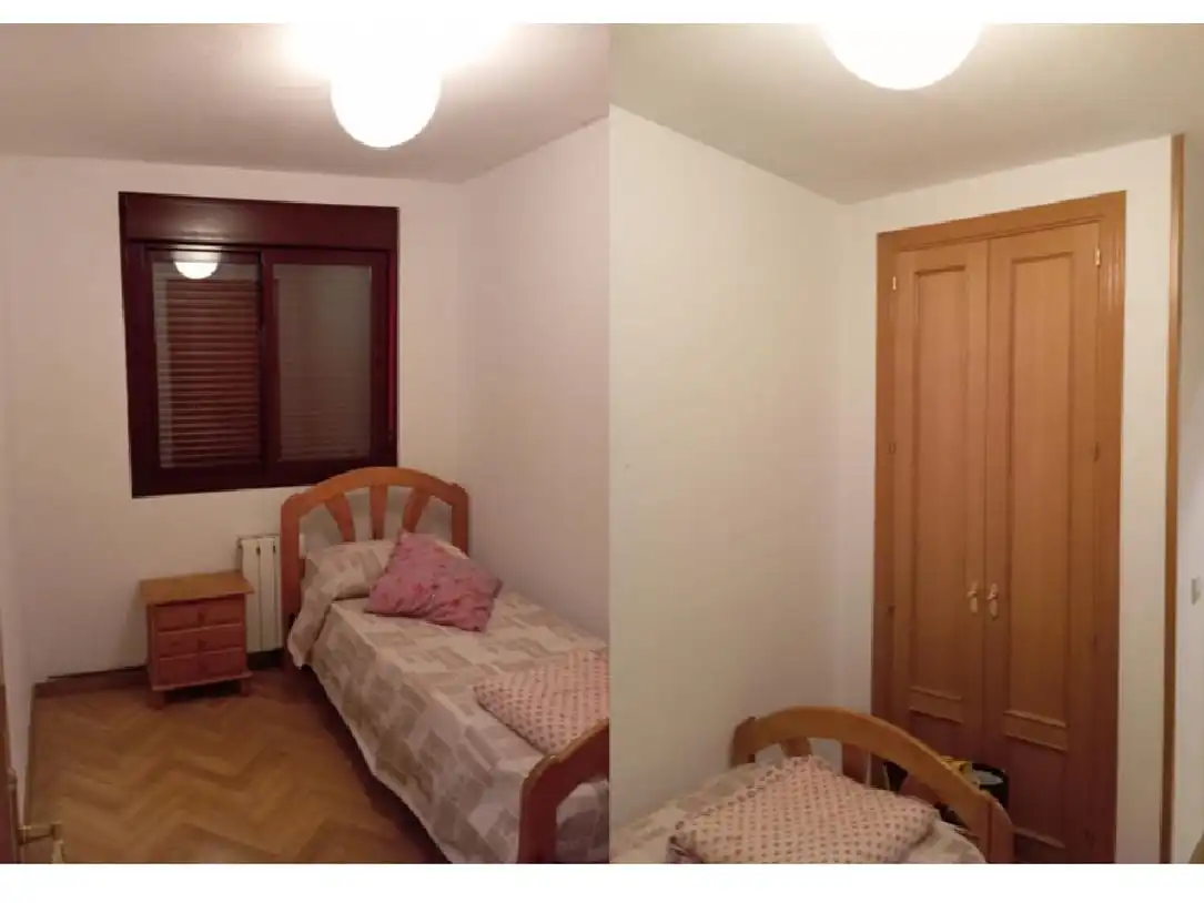 Bedroom of Flat for sale in  Madrid Capital  with Air Conditioner, Swimming Pool and Balcony