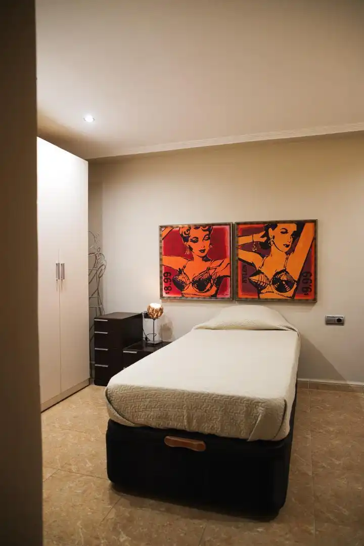 Flat for rent in Carrer Mariano Benlliure, 7, Reina Victoria - Miguel Hernández Bedroom of Flat for rent in Elche / Elx with Air Conditioner, Furnished and Oven