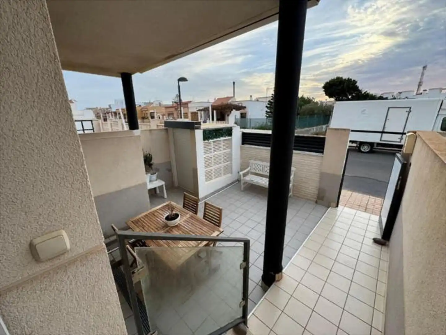 Casa adosada en venda a Cabo de Gata Terrassa de Casa adosada en venda en Cabo de Gata amb Jardí privat, Terrassa i Traster