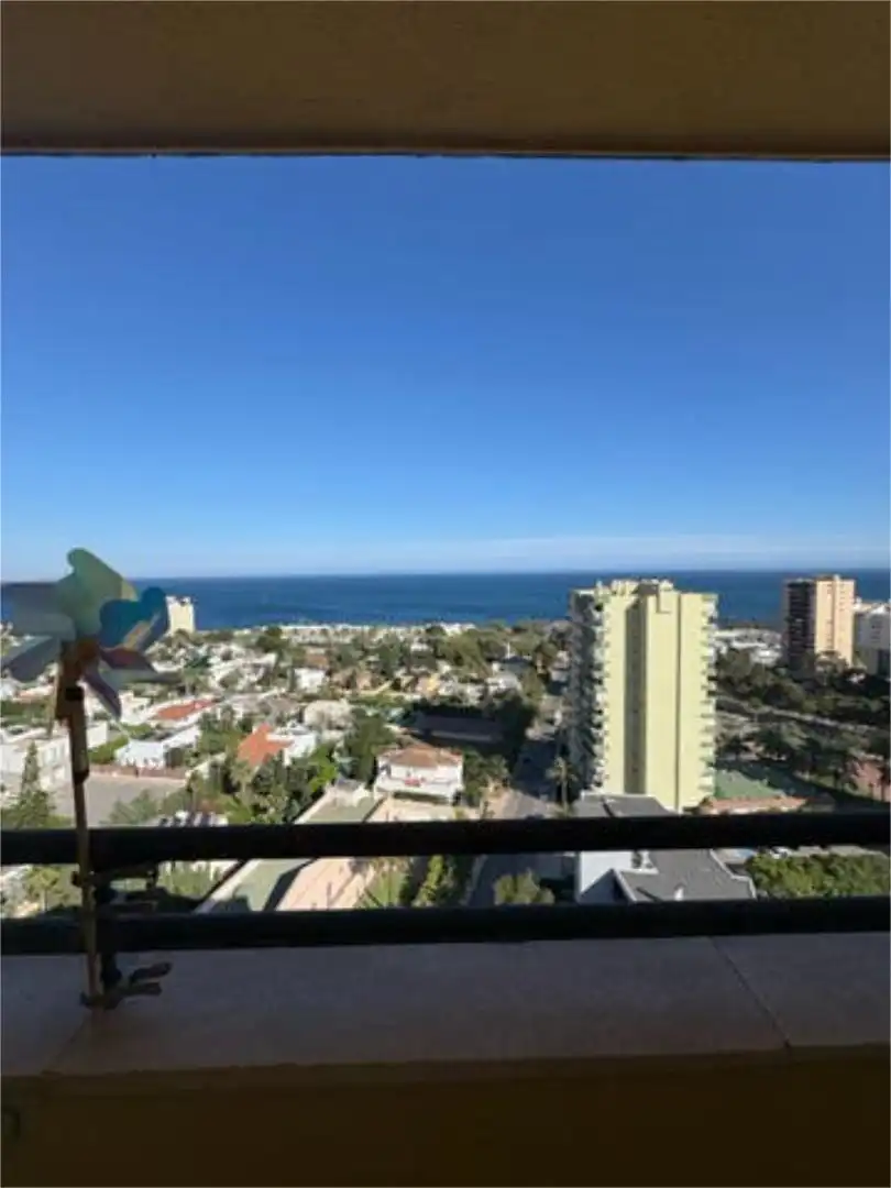 Vista exterior de Piso en venta en Roquetas de Mar con Jardín privado, Terraza y Piscina