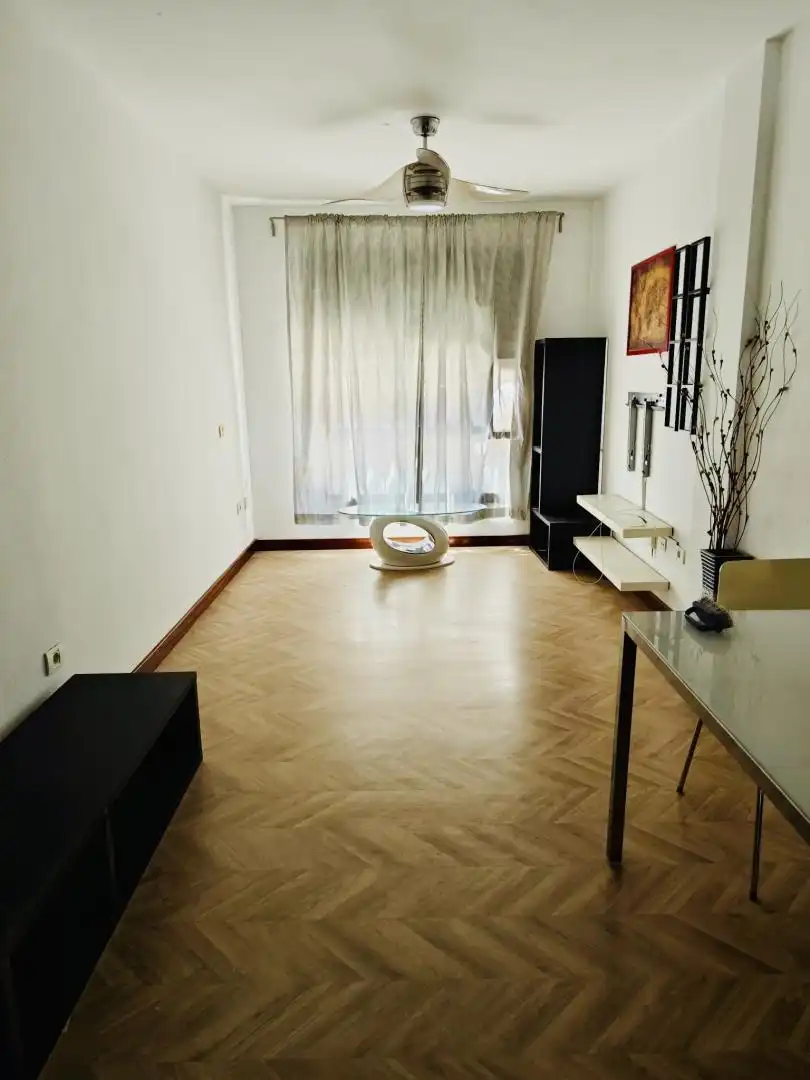 Living room of Flat for sale in  Santa Cruz de Tenerife Capital  with Parquet flooring, Storage room and Furnished
