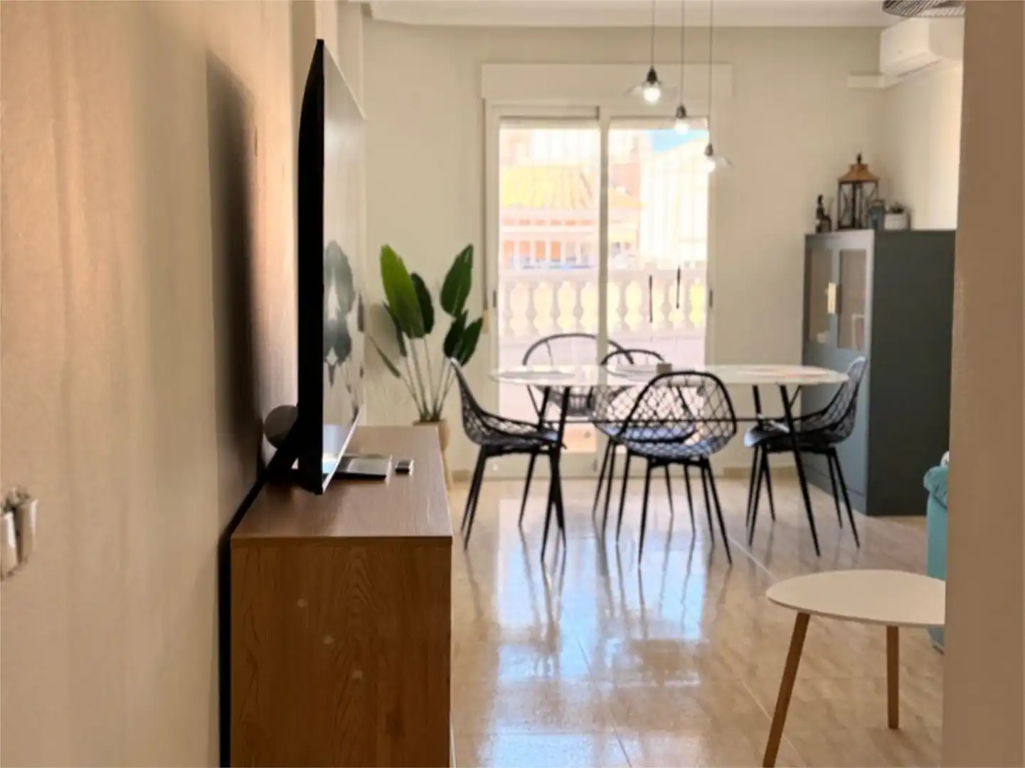 Wohnzimmer von Wohnung zum Verkauf in San Pedro del Pinatar mit Klimaanlage und Balkon