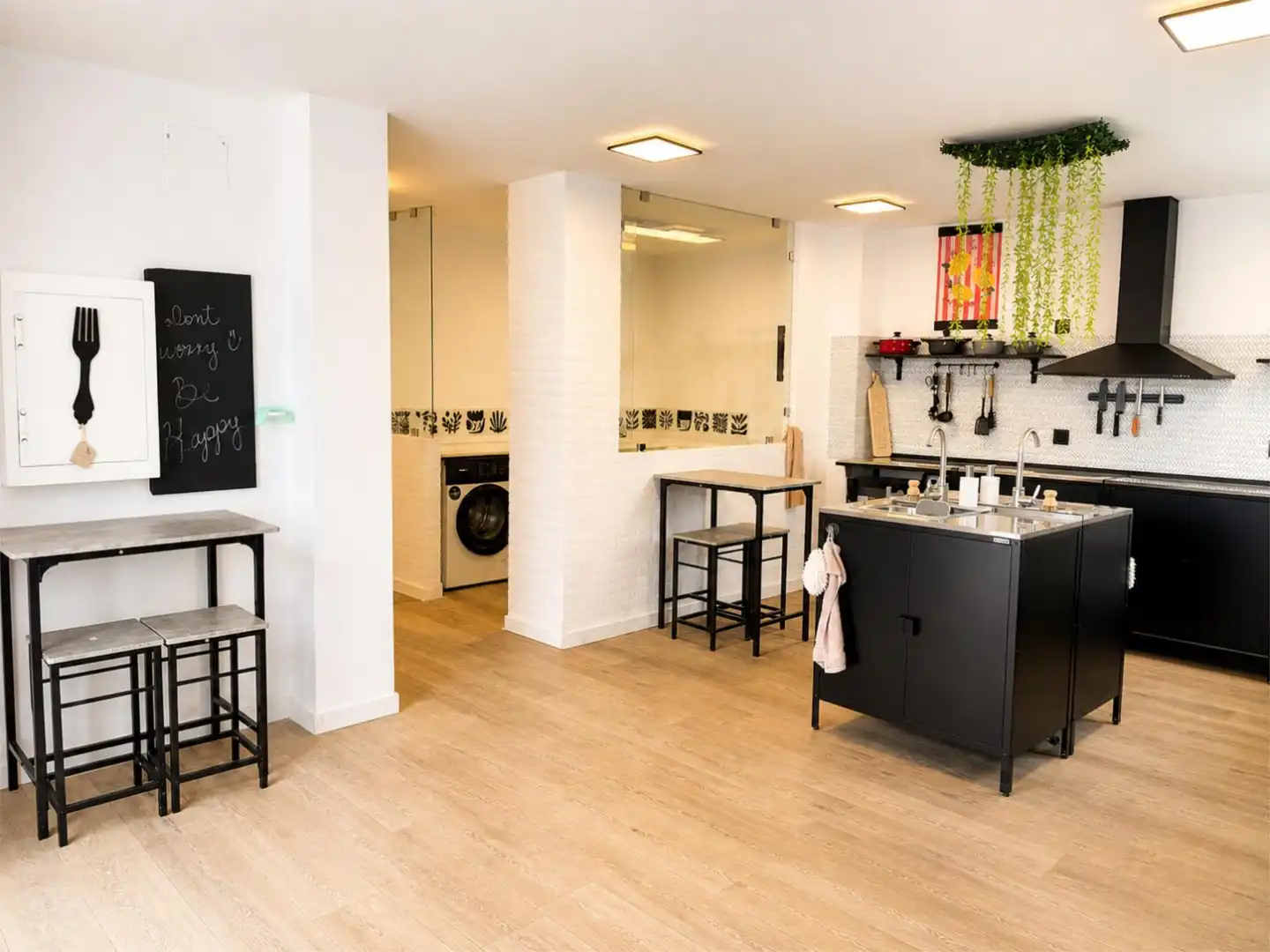 Room in Carrer de Don Quijote de la Mancha, 7, Benimàmet Kitchen of Flat for share in Valencia with Air Conditioner, Heating and Terrace