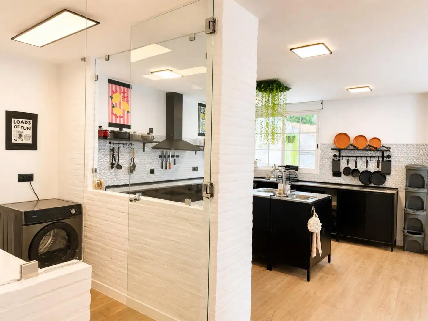Room in Carrer de Don Quijote de la Mancha, 7, Benimàmet Kitchen of Flat for share in Valencia with Air Conditioner, Heating and Terrace