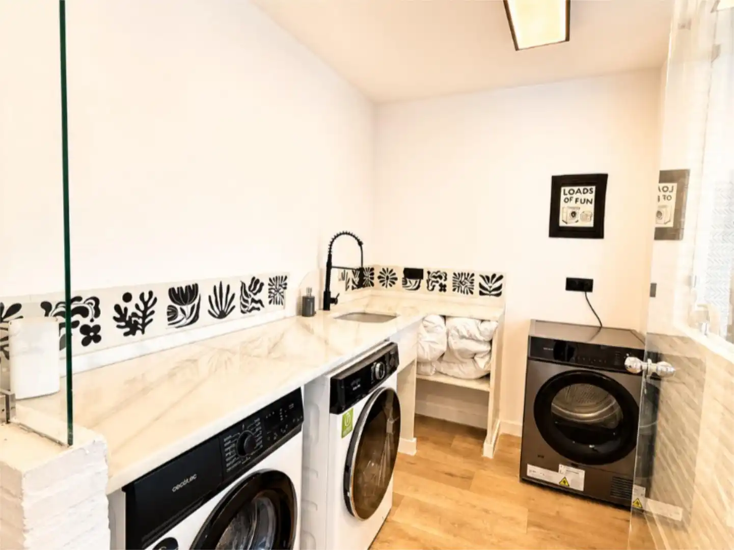 Room in Carrer de Don Quijote de la Mancha, 7, Benimàmet Flat for share in Valencia with Air Conditioner, Heating and Terrace
