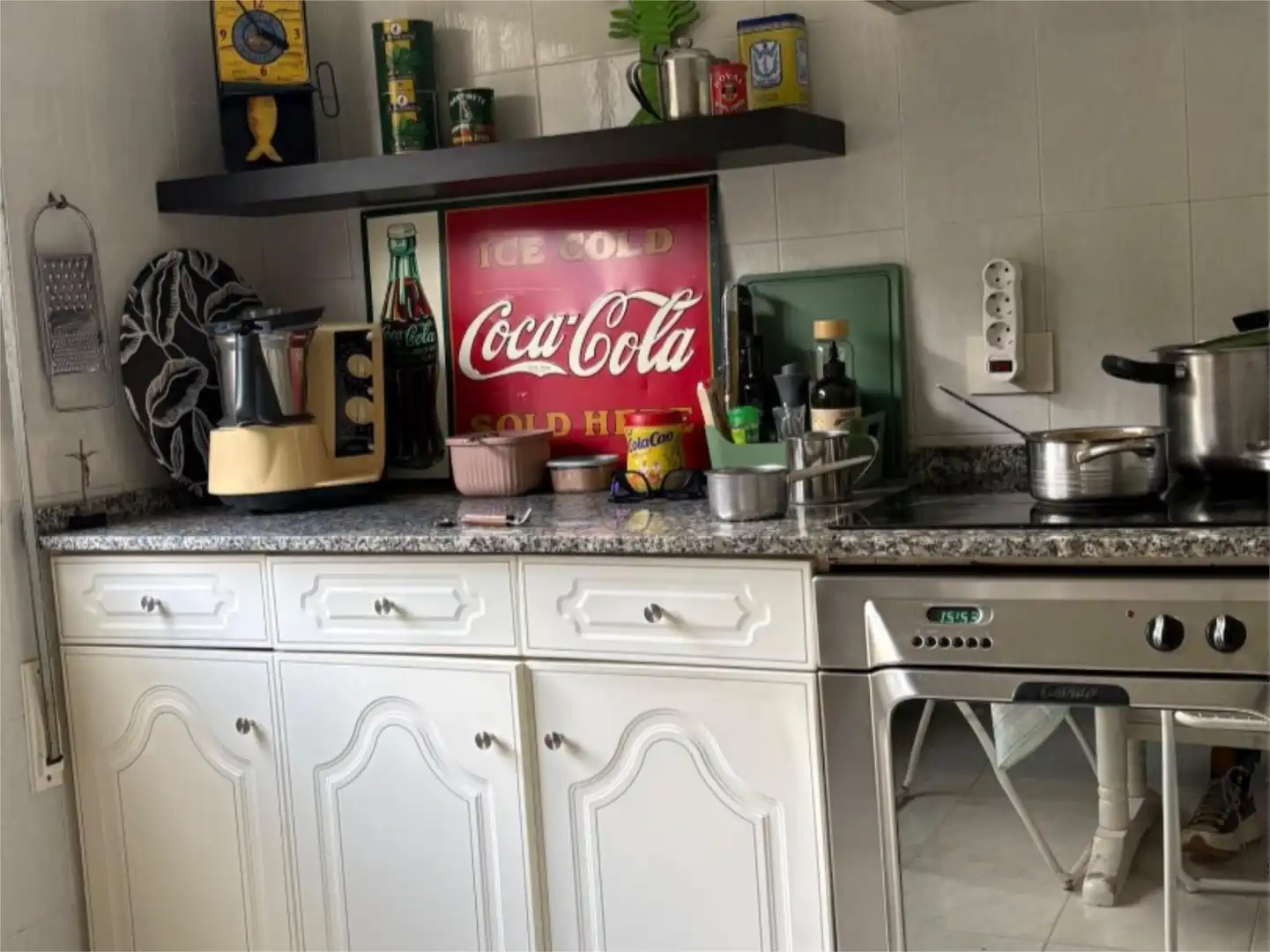 Kitchen of Houses for share in Pontevedra Capital   with Heating, Private garden and Terrace
