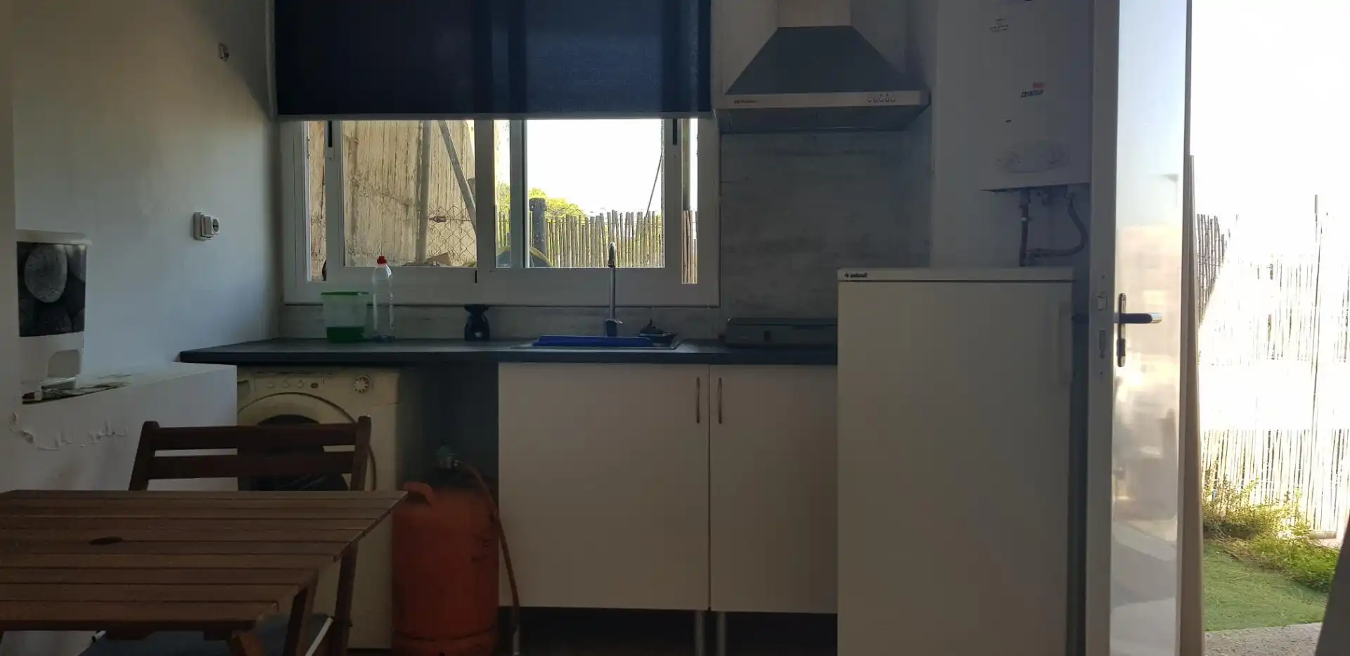 Küche von Loft zur Miete in  Barcelona Capital mit Privatgarten, Terrasse und Waschmaschine