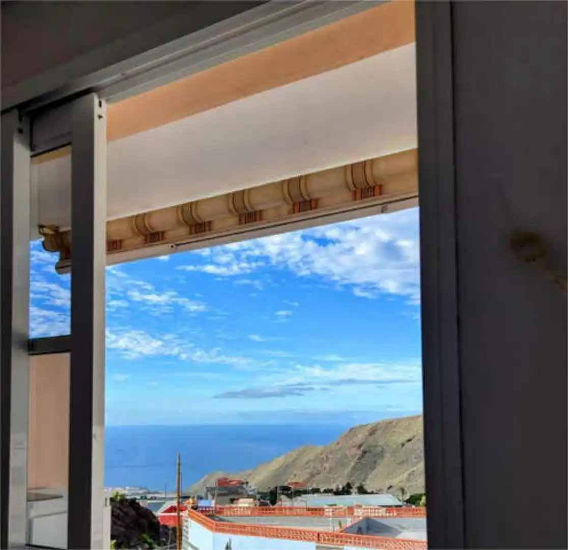 Piso en venta en Tamaimo - Arguayo Terraza de Piso en venta en Santiago del Teide con Terraza, Trastero y Amueblado