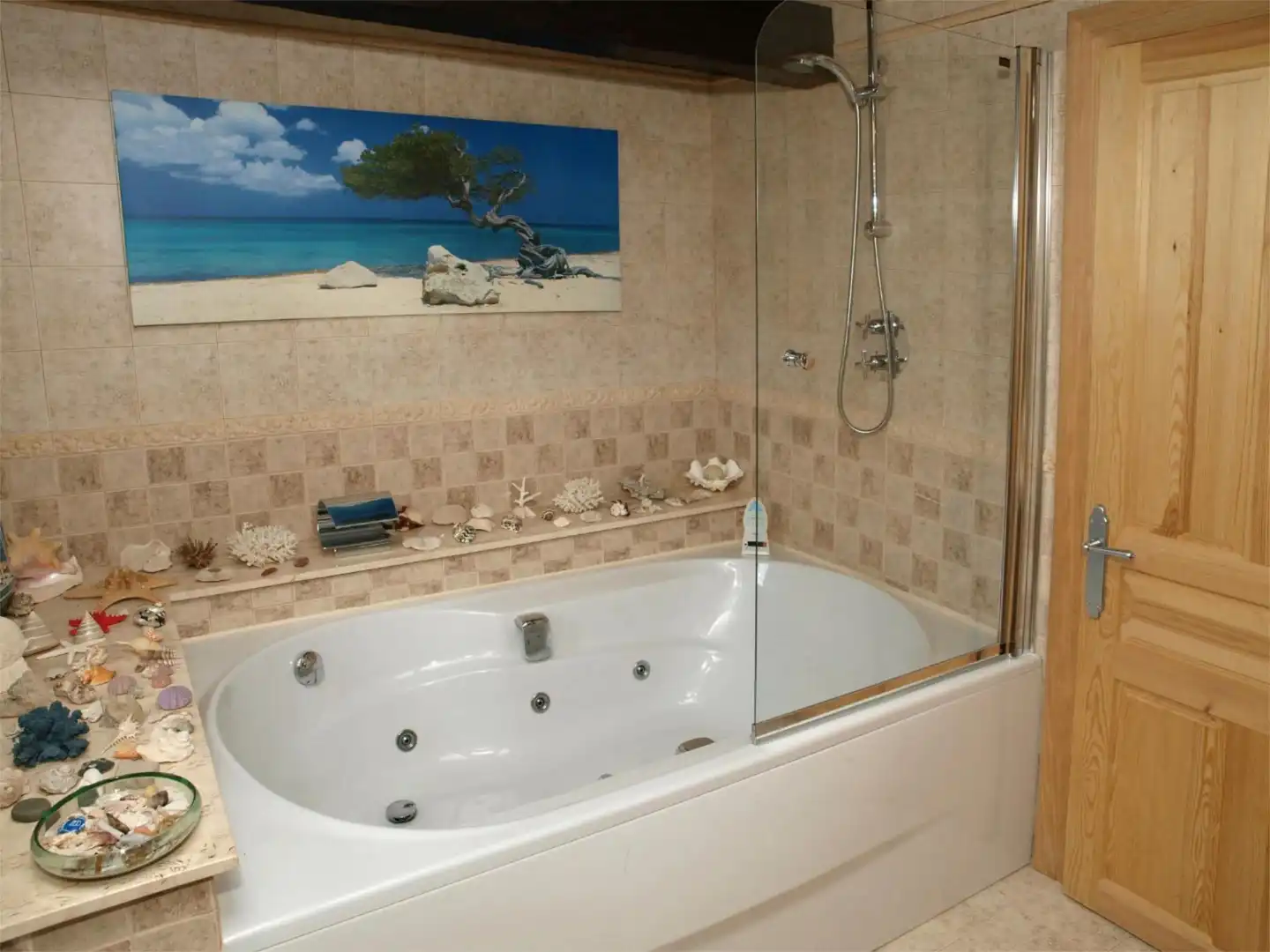 Baño de Casa adosada en venta en Arenas de Iguña con Calefacción, Jardín privado y Parquet