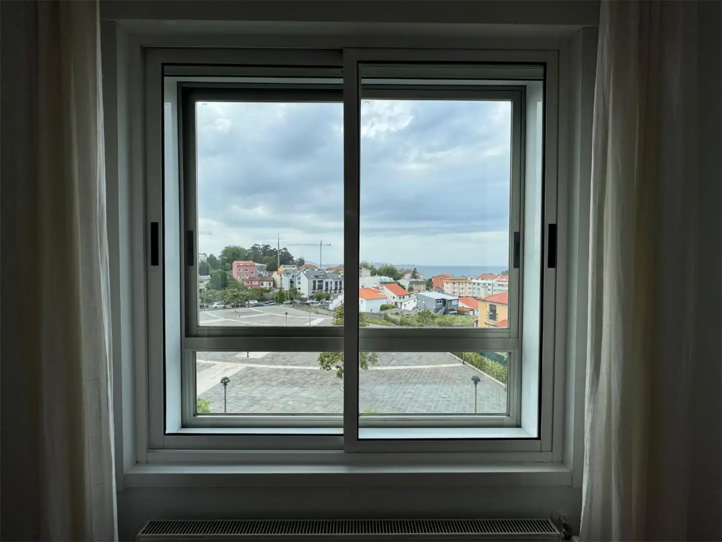 Exterior view of Flat for sale in Oleiros  with Heating, Parquet flooring and Storage room