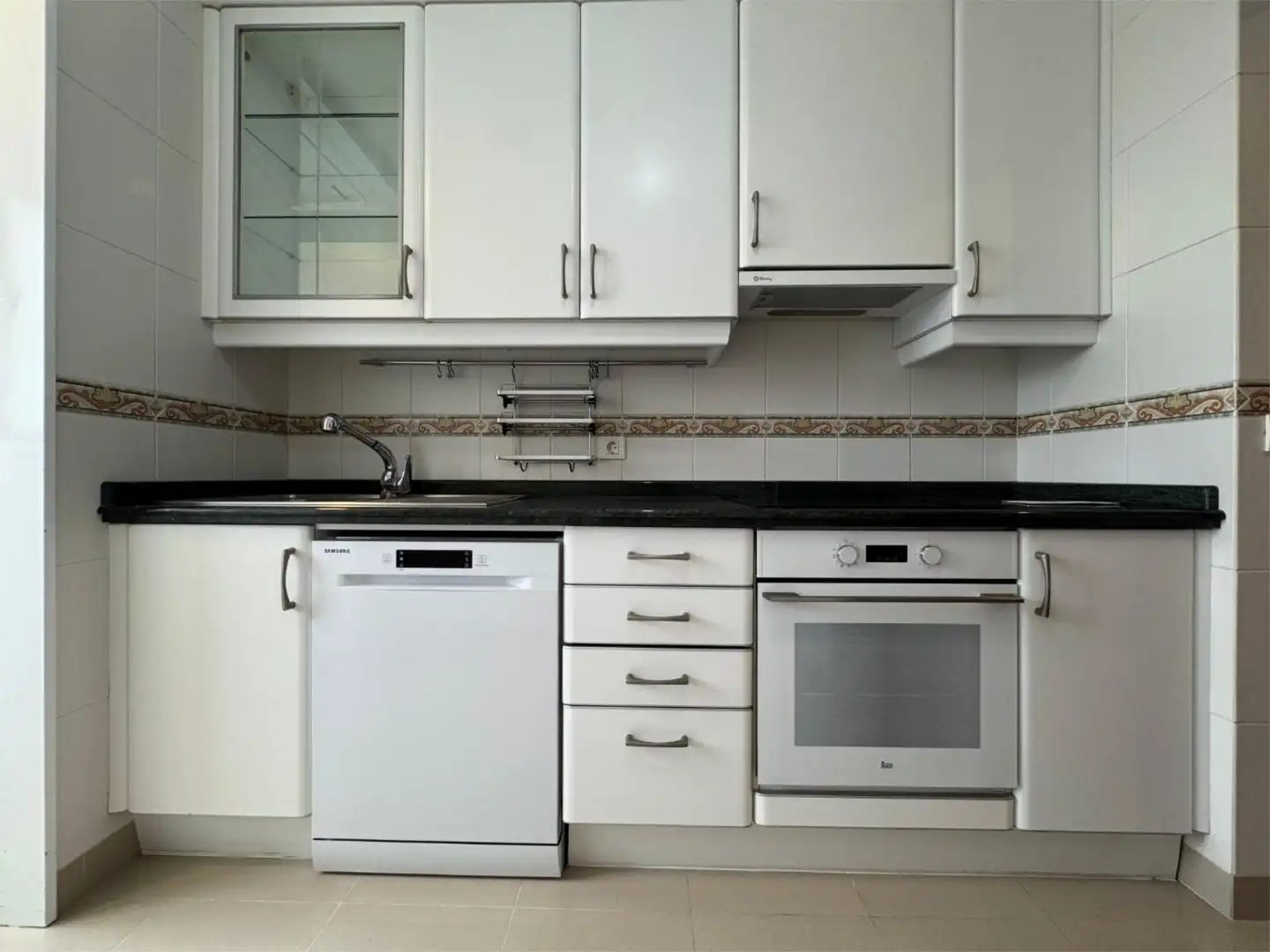 Kitchen of Flat for sale in Oleiros  with Heating, Parquet flooring and Storage room