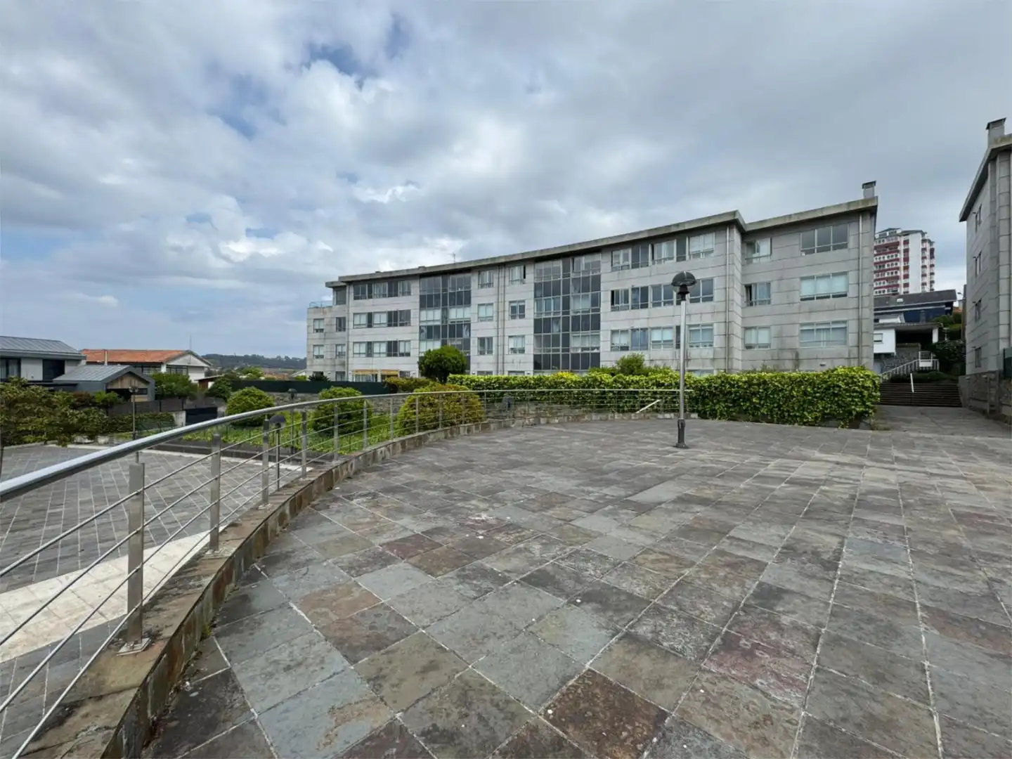Exterior view of Flat for sale in Oleiros  with Heating, Parquet flooring and Storage room