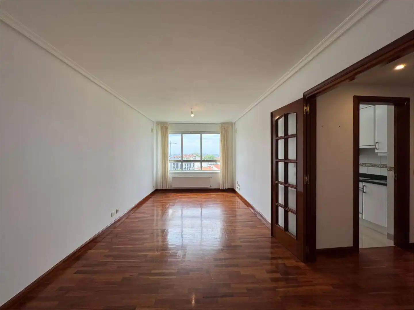 Living room of Flat for sale in Oleiros  with Heating, Parquet flooring and Storage room