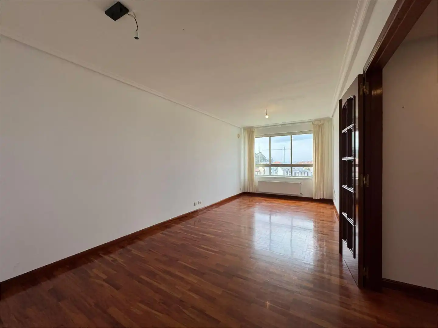 Living room of Flat for sale in Oleiros  with Heating, Parquet flooring and Storage room
