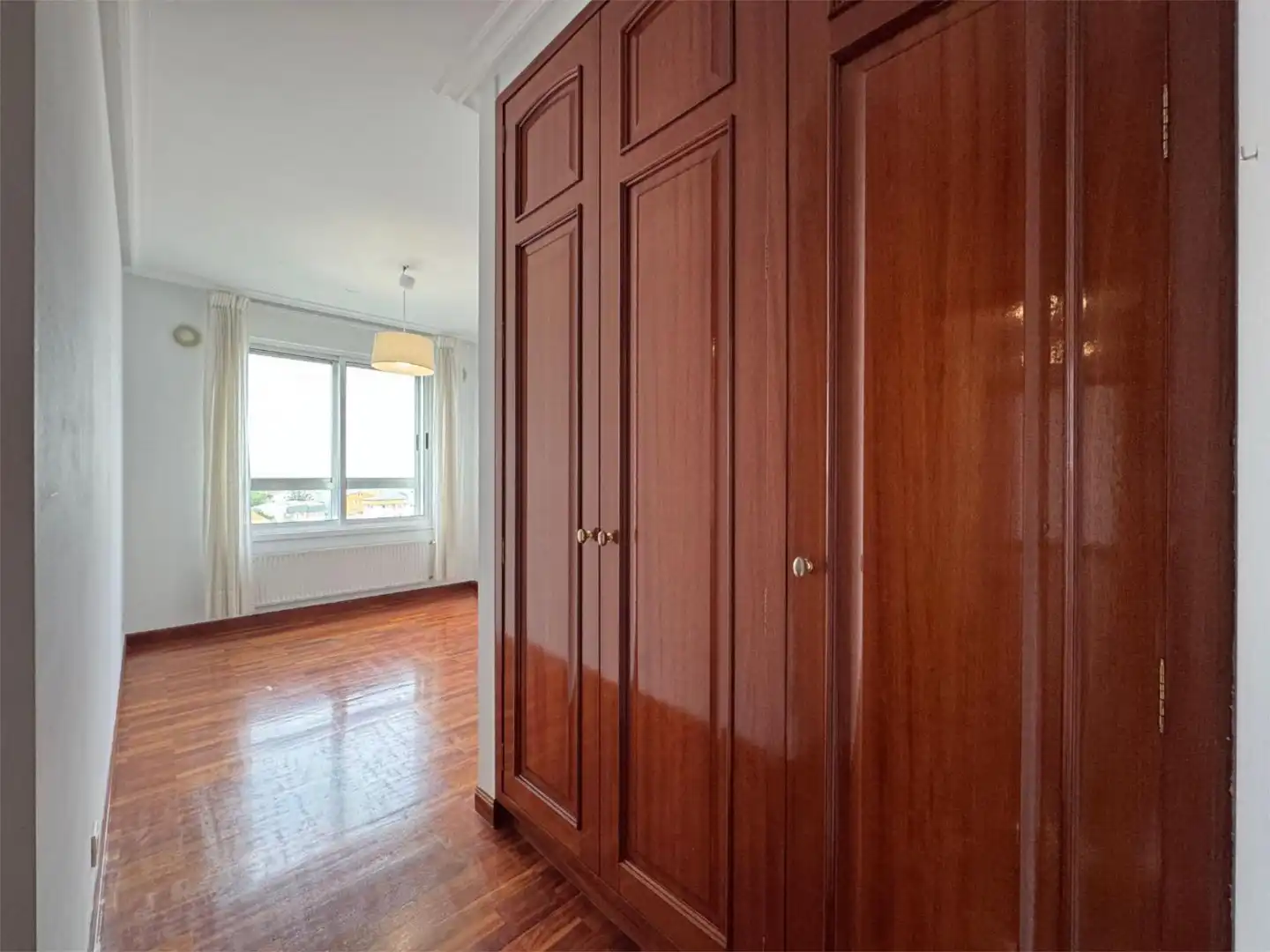 Bedroom of Flat for sale in Oleiros  with Heating, Parquet flooring and Storage room