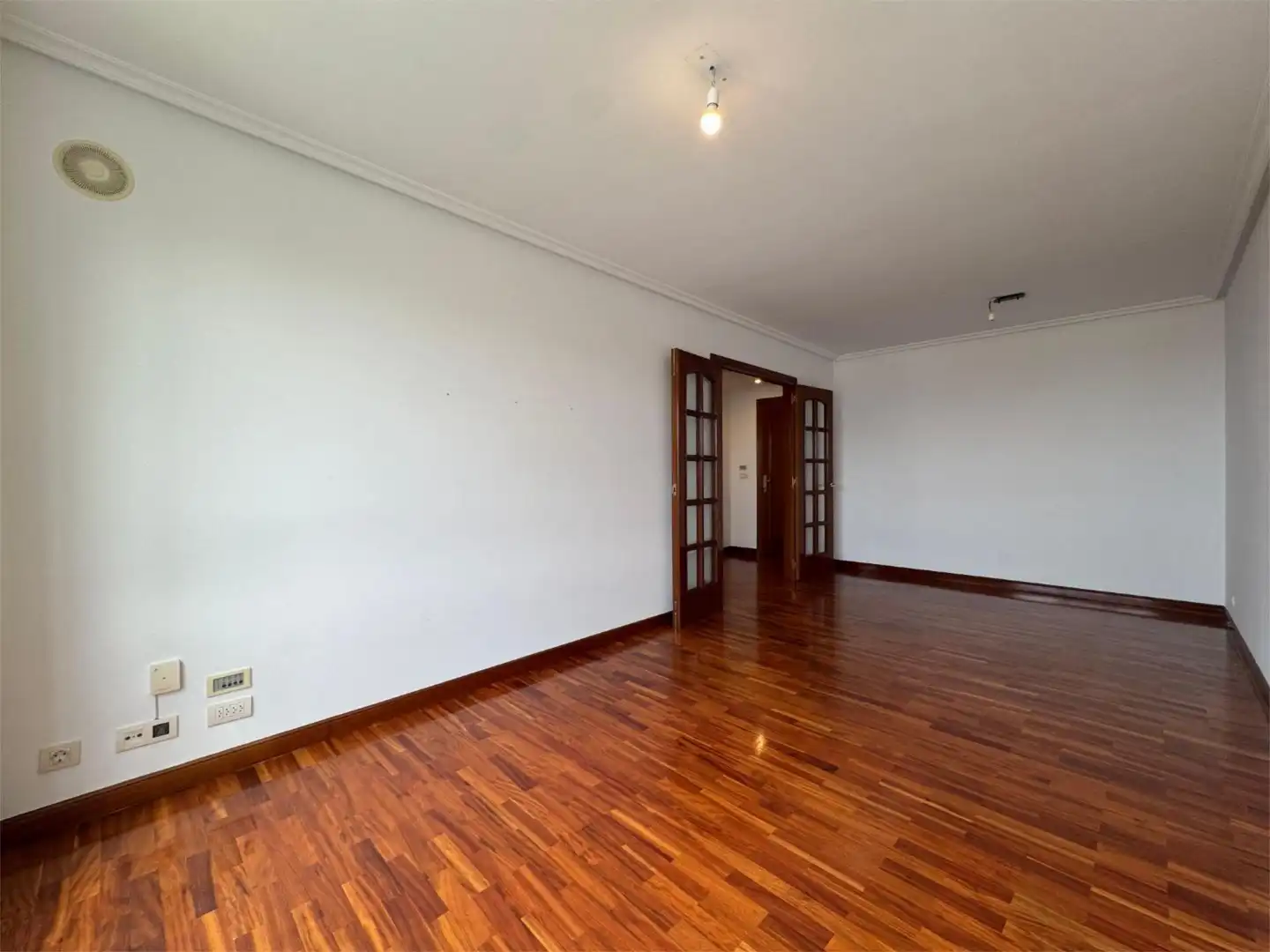Living room of Flat for sale in Oleiros  with Heating, Parquet flooring and Storage room