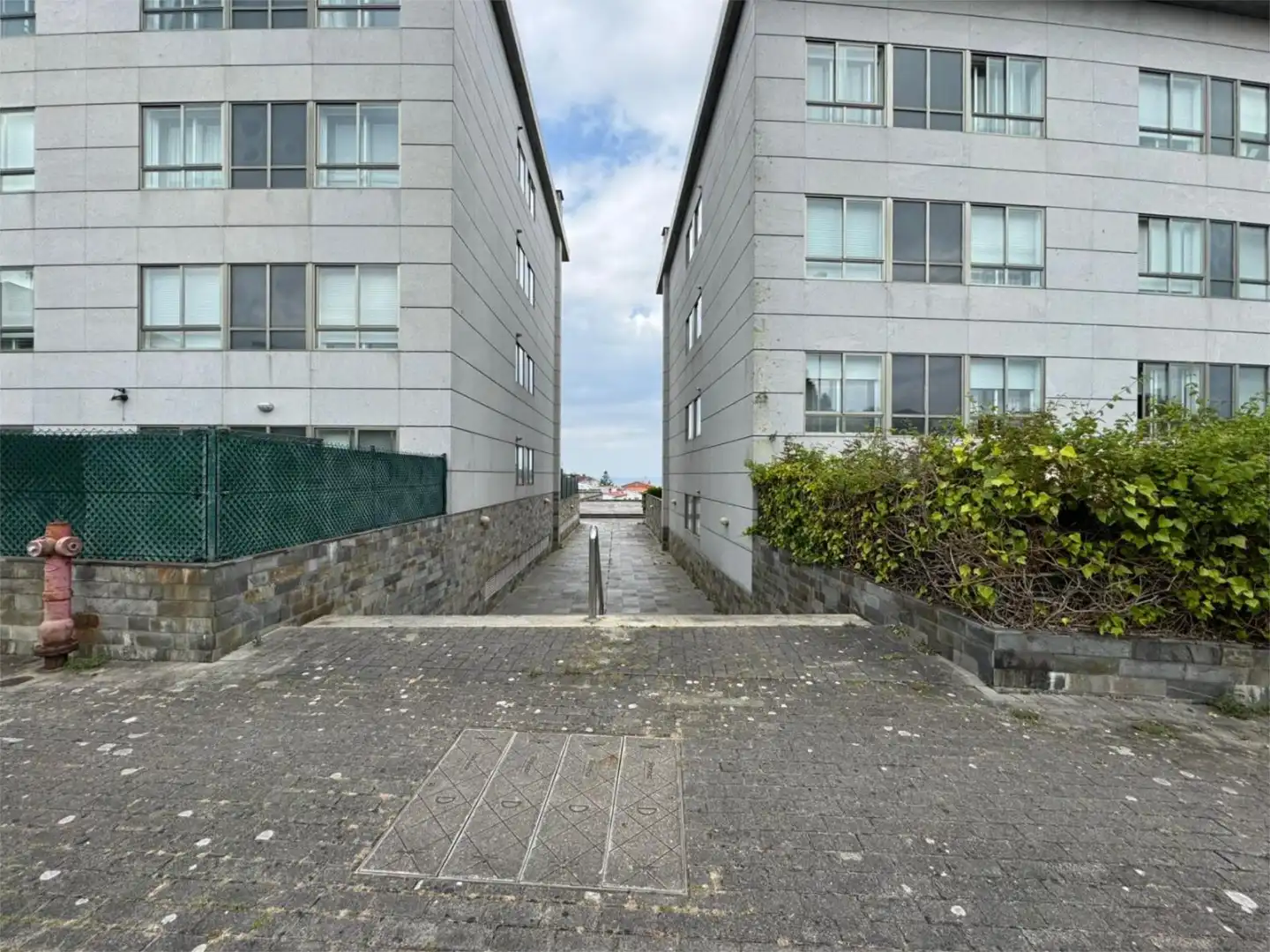 Exterior view of Flat for sale in Oleiros  with Heating, Parquet flooring and Storage room