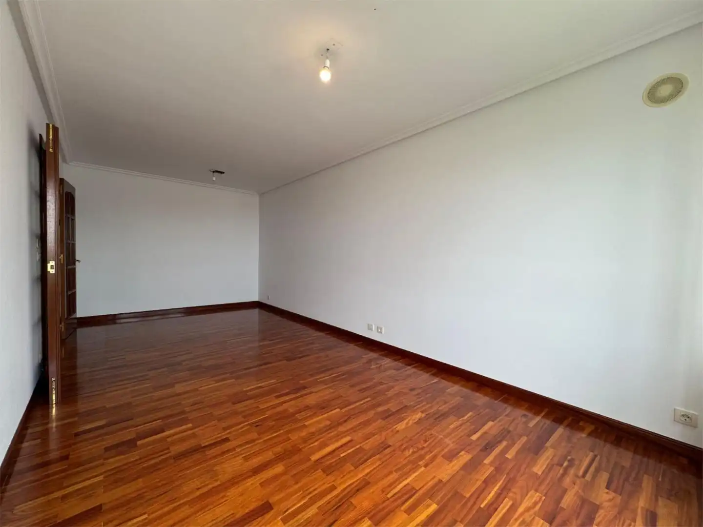 Living room of Flat for sale in Oleiros  with Heating, Parquet flooring and Storage room
