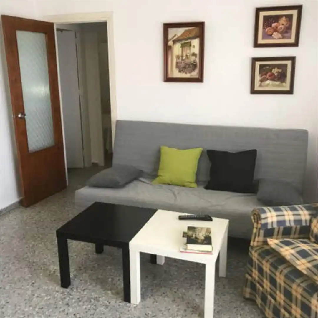 Wohnungen zur Miete in Los Álamos Wohnzimmer von Wohnungen zur Miete in Torremolinos mit Terrasse, Schwimmbad und Möbliert