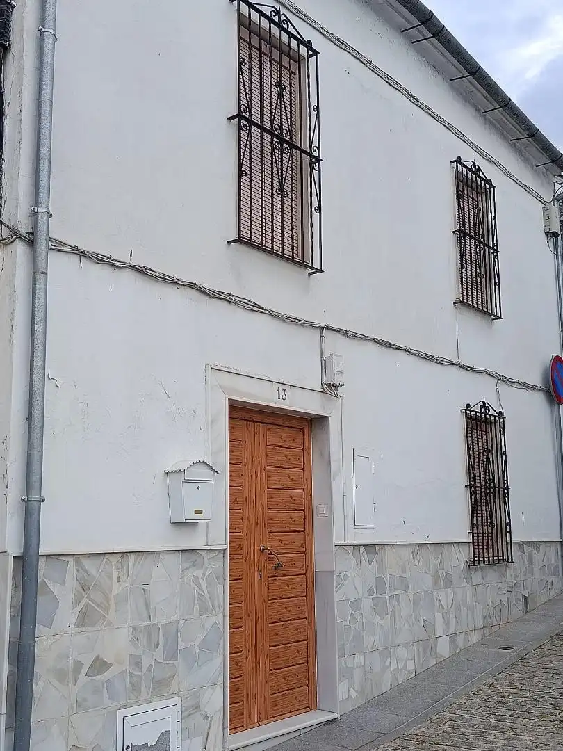 Vista exterior de Casa adosada en venda en Espejo amb Calefacció i Moblat