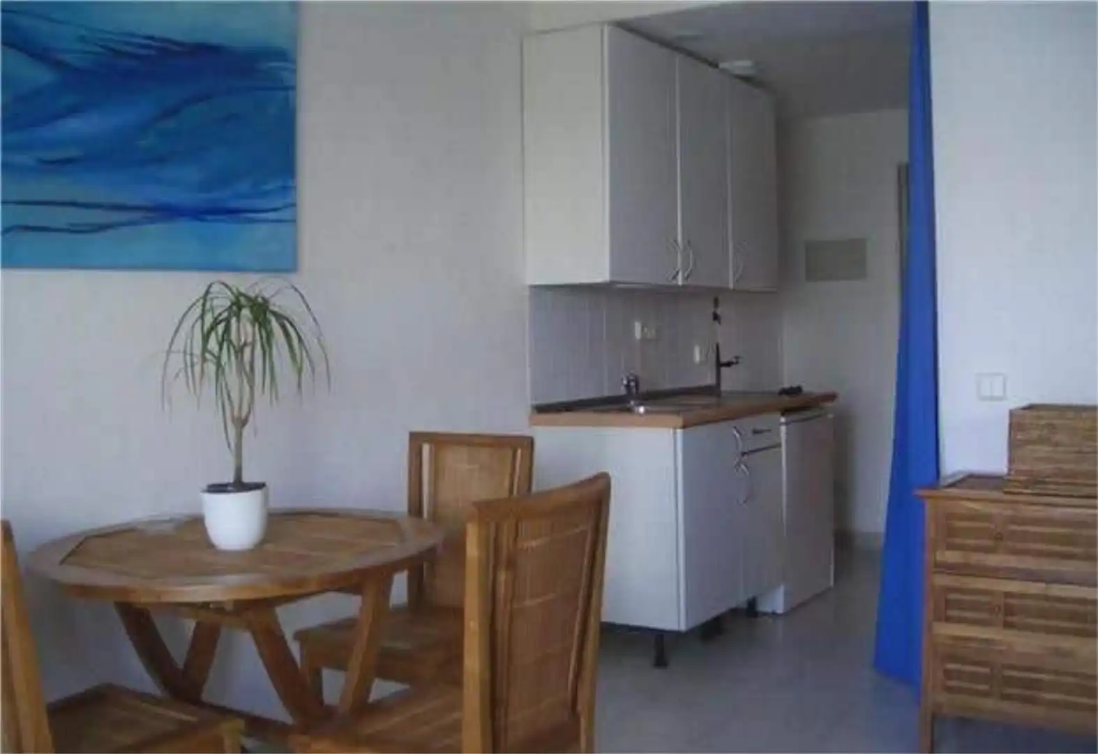 Apartamento en venta en Santa Eulària Cocina de Apartamento en venta en Santa Eulària des Riu con Calefacción, Jardín privado y Terraza